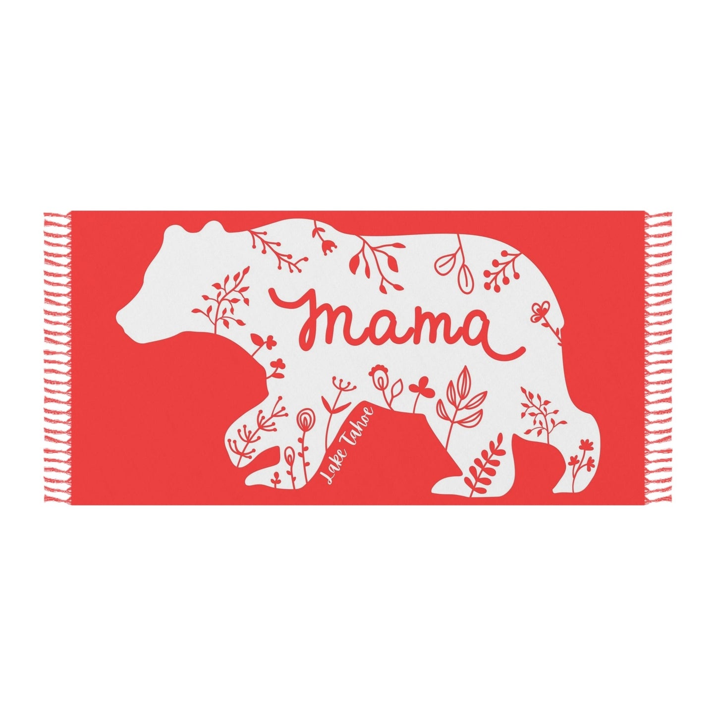 Lake Tahoe Mama Bear Boho Beach Cloth