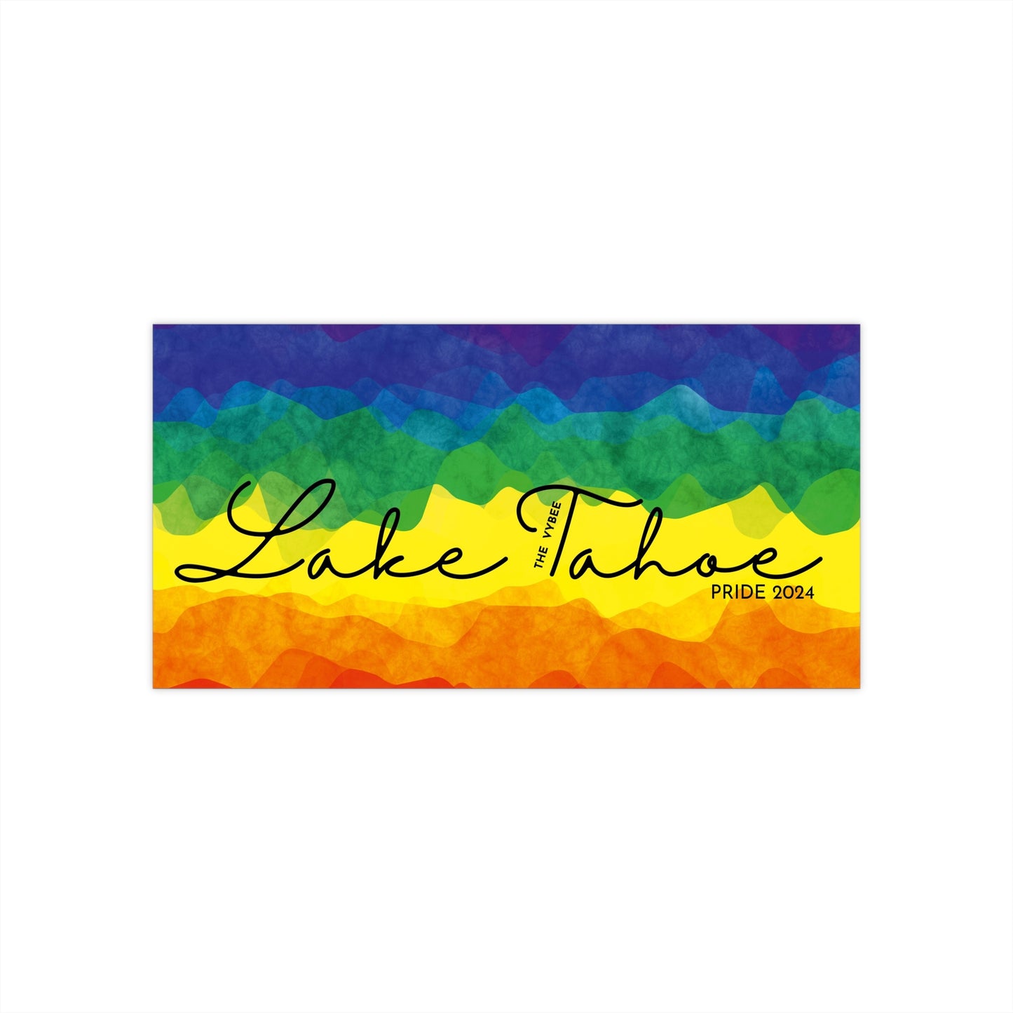 Lake Tahoe Pride 2024 Bumper Stickers