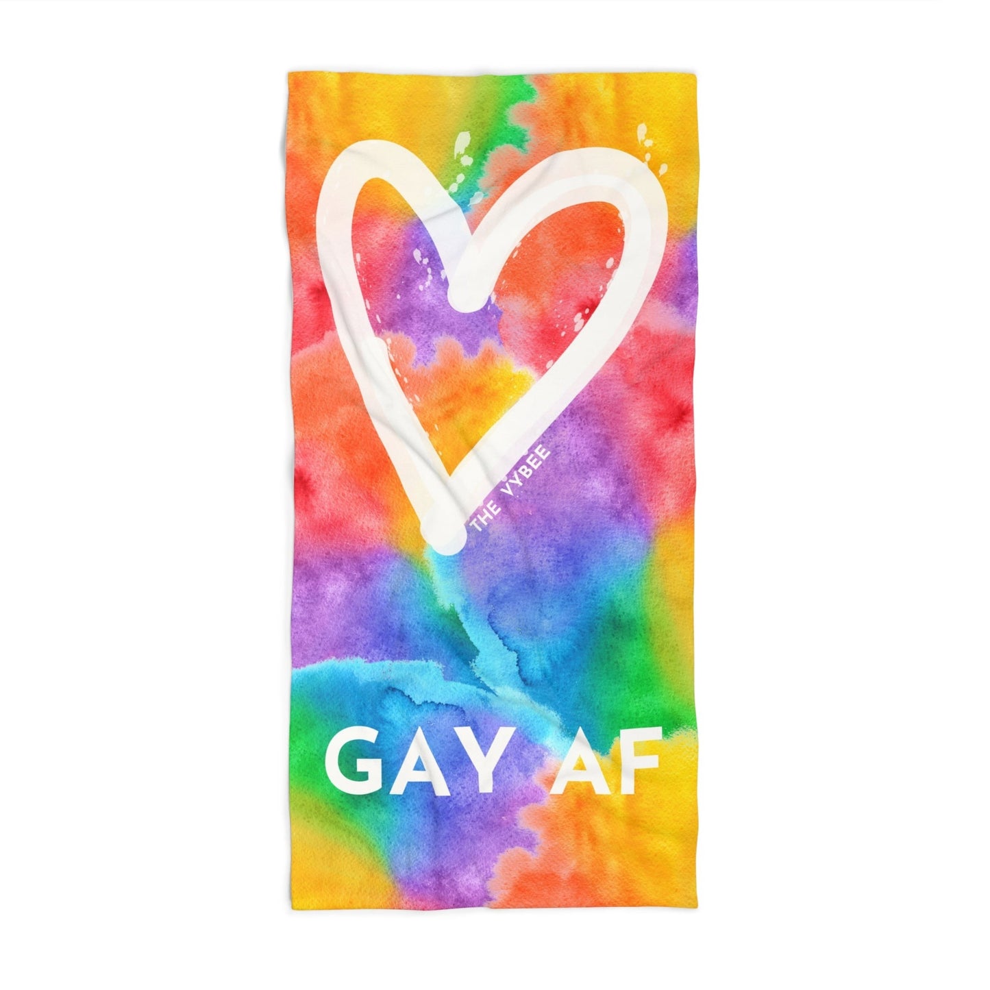 Gay AF Luxury Beach Towel