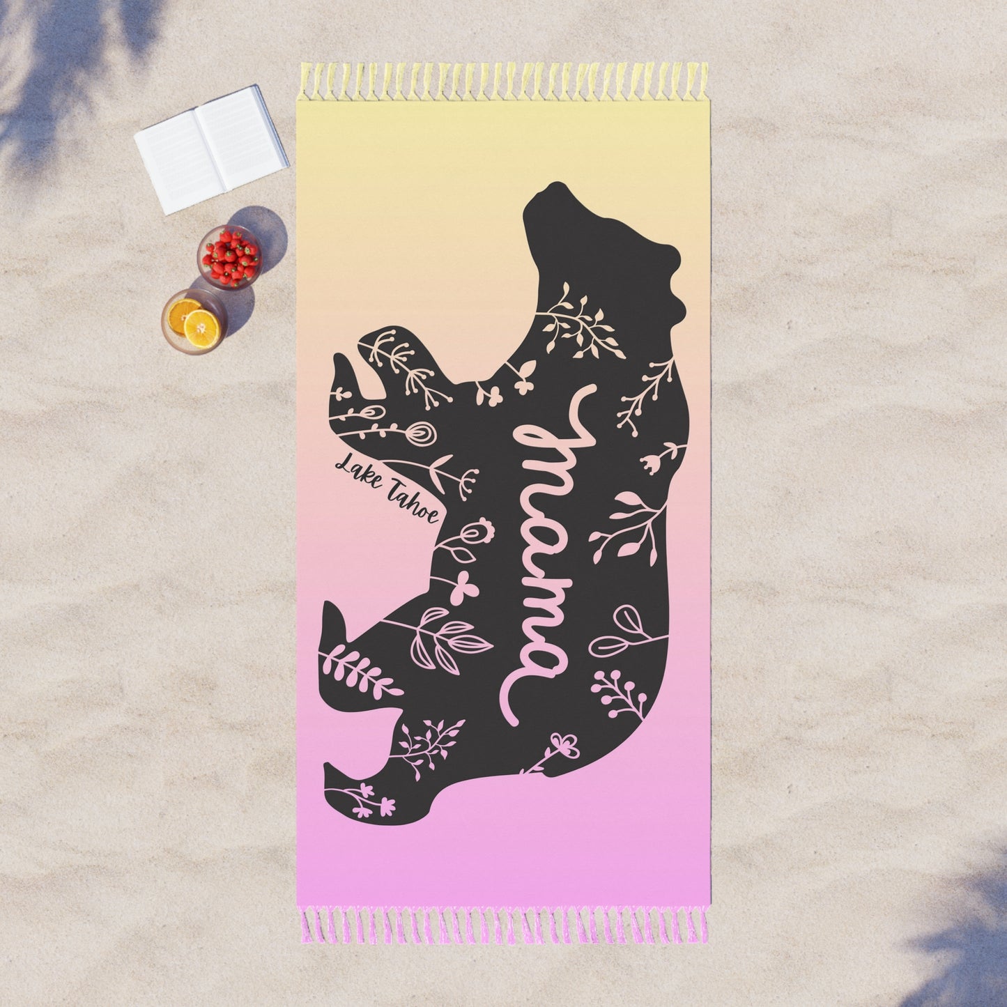 Mama Bear Boho Beach Cloth