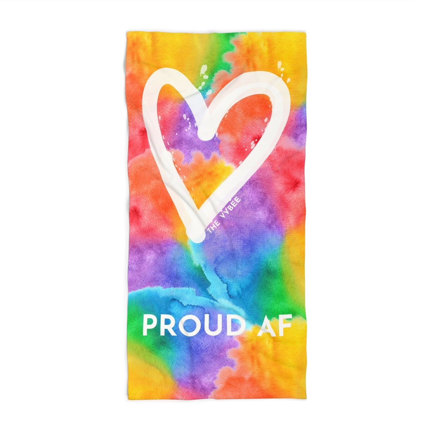 Proud AF Luxury Beach Towel