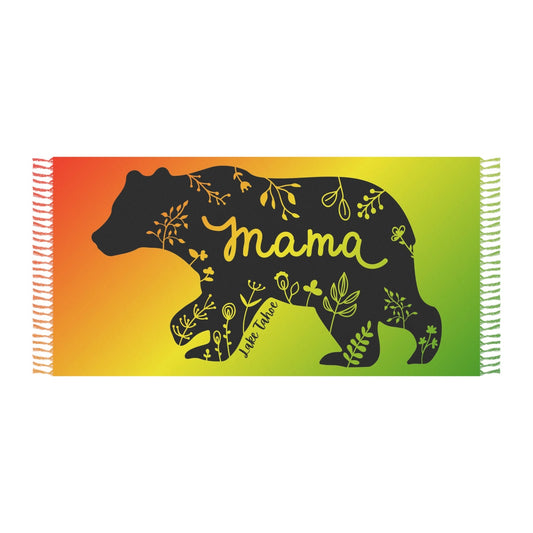 Lake Tahoe Mama Bear Boho Beach Cloth