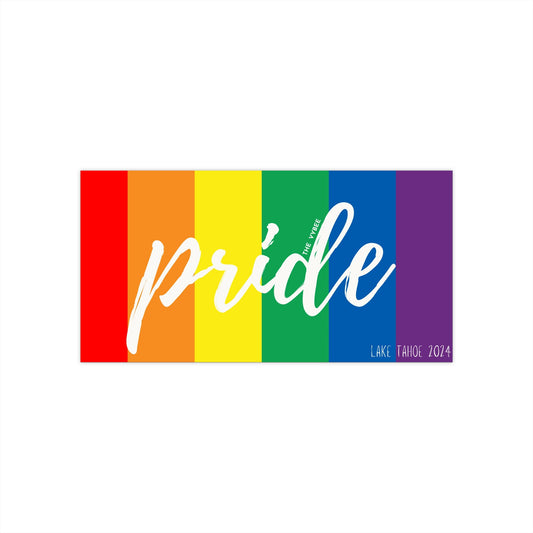 Lake Tahoe Pride 2024 Bumper Sticker