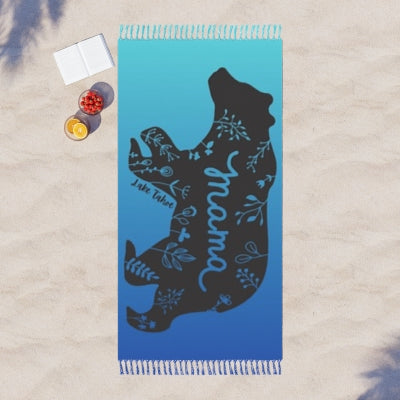 Lake Tahoe Mama Bear Boho Beach Cloth