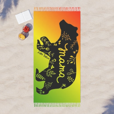 Lake Tahoe Mama Bear Boho Beach Cloth