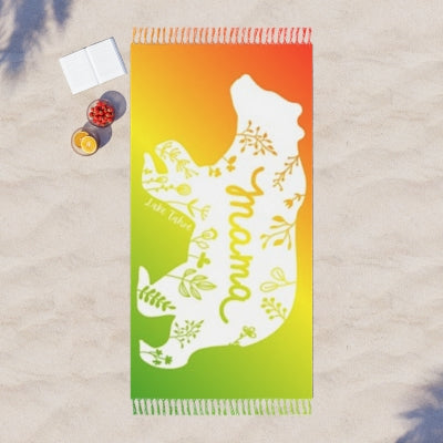 Lake Tahoe Mama Bear Boho Beach Cloth