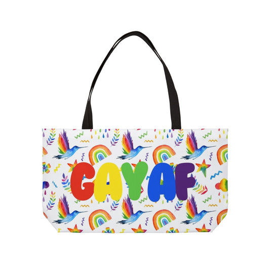 Gay AF Weekender Tote Bag